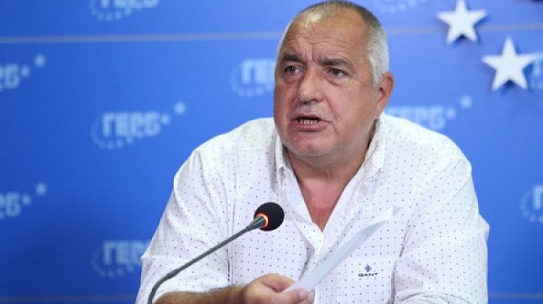 Лидерът на ГЕРБ Бойко Борисов заяви че ако партията му