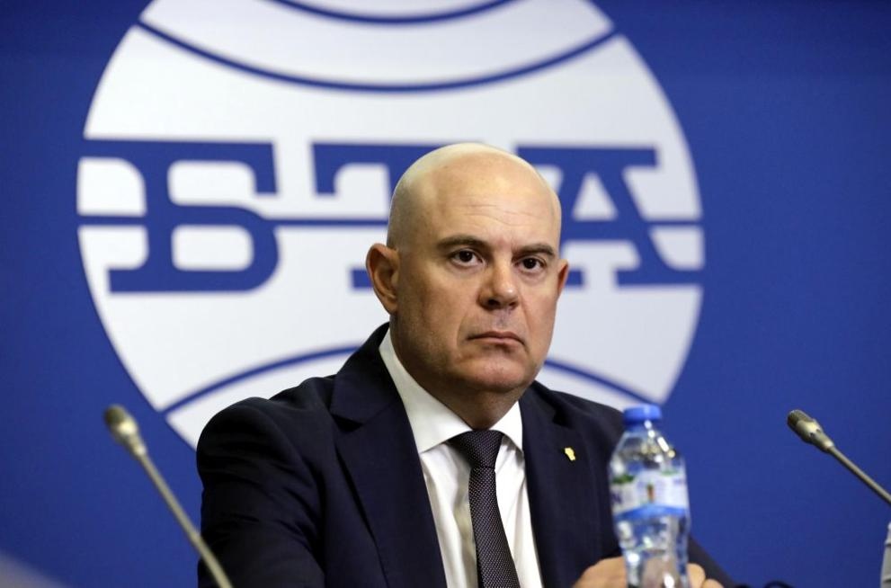 Главният прокурор Иван Гешев по време на среща организирана от