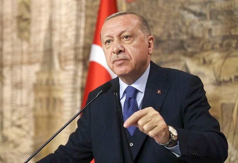 Президентът на Турция Реджеп Ердоган подкрепи твърдението на руския си