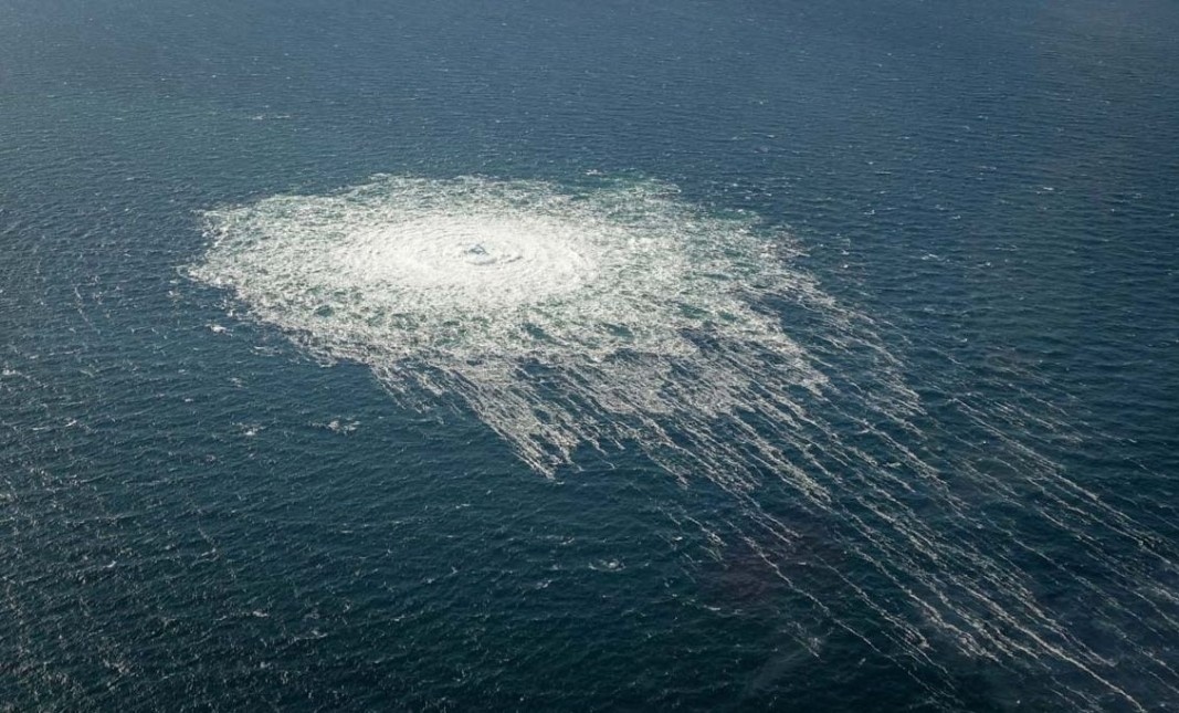 Повече от половината газ който се намираше в двата газопровода 