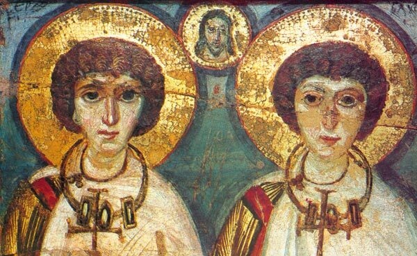 Светите мъченици Сергий и Вакх живели през третия век Били