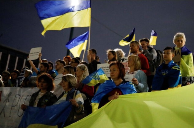Украинският народ получава наградата Сахаров на Европейския парламент за 2022