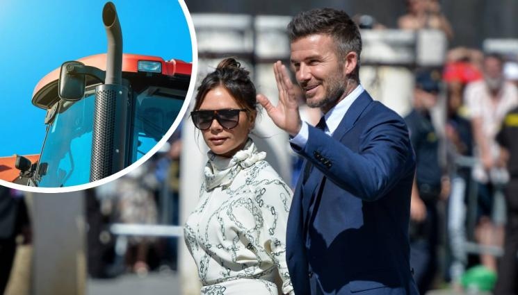 Половинката на футболната звезда Дейвид Бекъм Виктория направи грандиозен