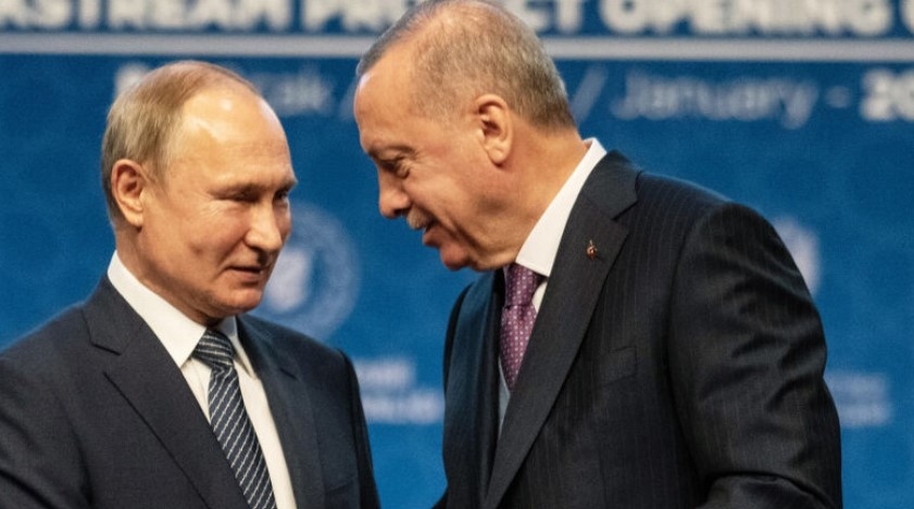 Реджеп Ердоган проведе разговор с Владимир Путин за споразумението за