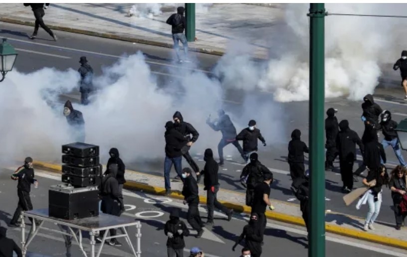 24 часова стачка блокира Гърция Недоволството е заради високата инфлация а