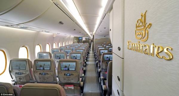 Държавната авиокомпания на емирство Дубай - Емирейтс (Emirates) е реализирала