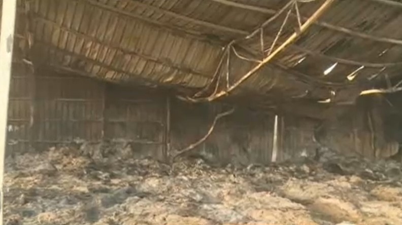 Умишлен палеж унищожи почти напълно животновъдното стопанство на двама братя