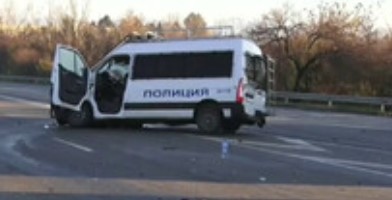 Катастрофа в София след гонка с полицията. Инцидентът е станал