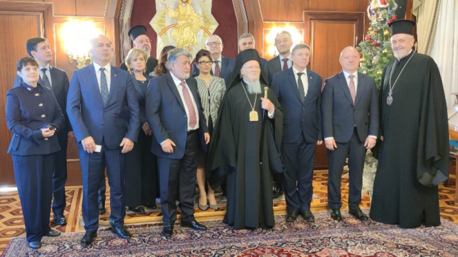 Негово Всесветейшество Вселенският патриарх Вартоломей I прие на лична аудиенция