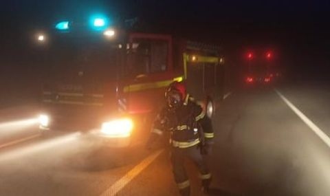 Извънредна ситуация в Сърбия Товарен влак с амоняк дерайлира Според