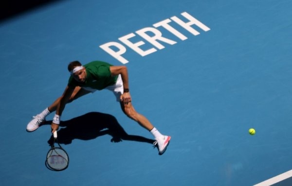 Играещият капитан на България Григор Димитров спечели първата си победа