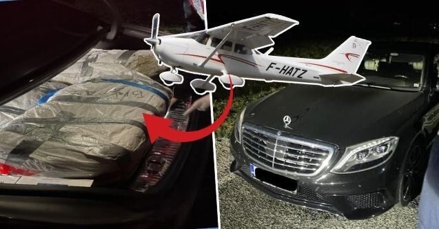 Малък самолет тип Чесна е прелетял на ниска височина през