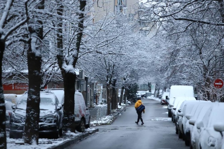 Заради снега в София: Извършени са обработки със смеси срещу заледяване