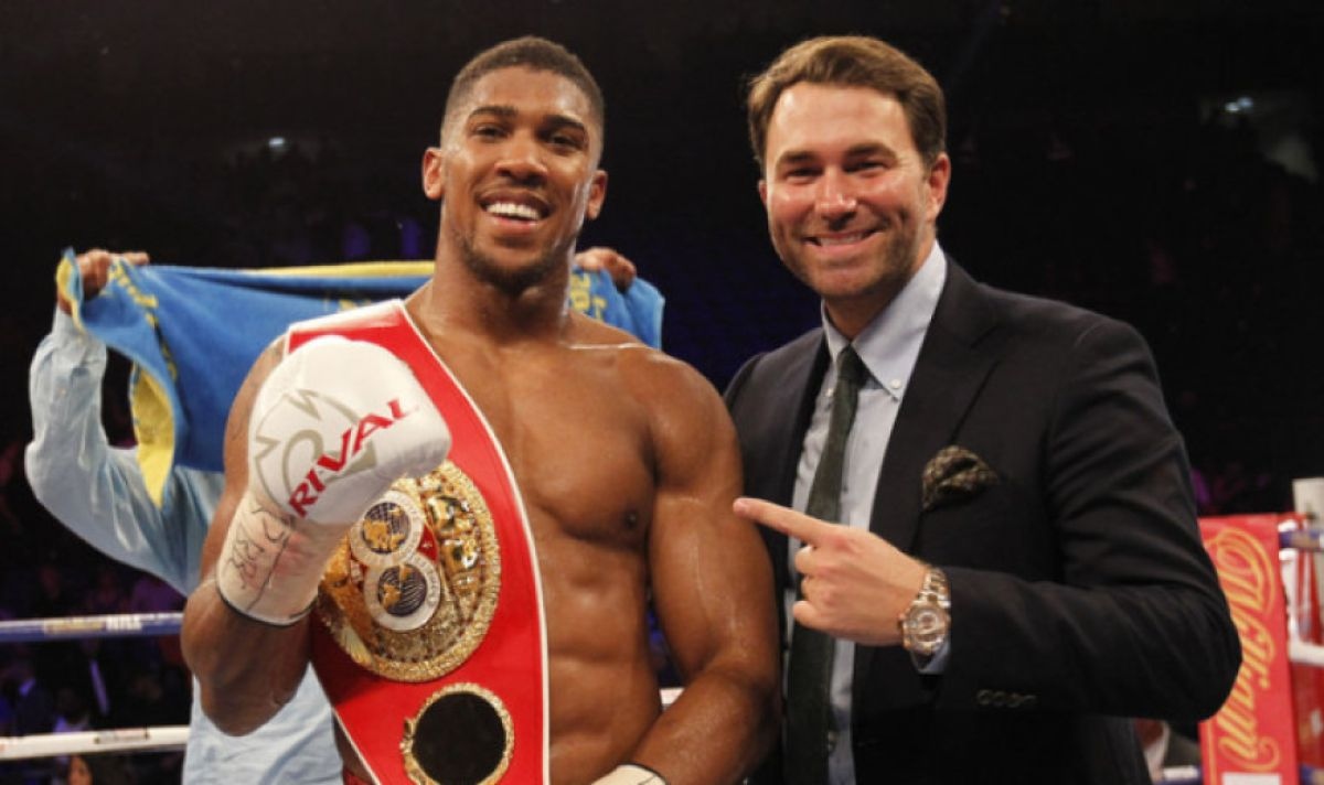 Промоутърът на Антъни Джошуа Еди Хърн изпрати предупреждение към хората