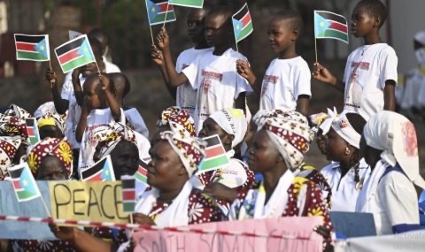 Папа Франциск се срещна днес в Южен Судан с бежанци