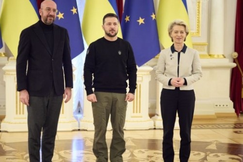 Украинският президент Володимир Зеленски ще бъде поканен на следващия Европейски