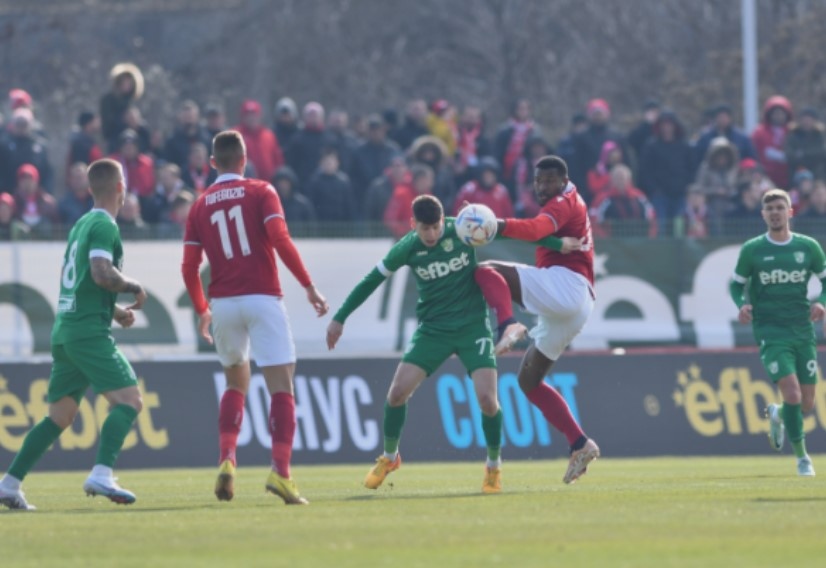 Берое загуби с 1 4 у дома от ЦСКА в мач