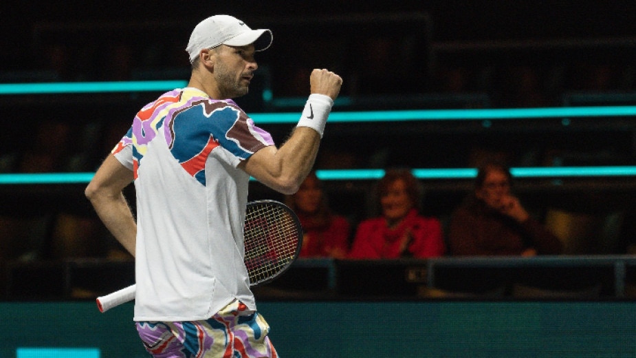 Първата ракета на България в мъжкия тенис Григор Димитров започна