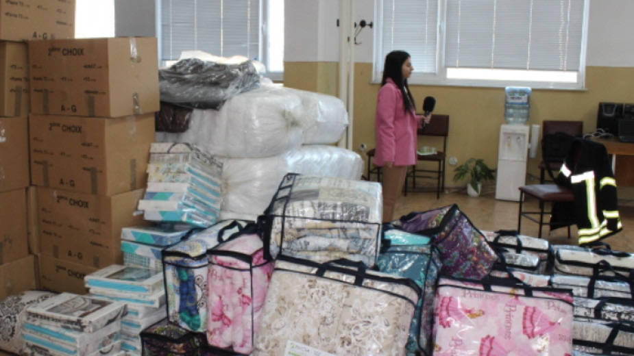 Одрин се превърна в разпределителна точка за международните помощи след земетресението