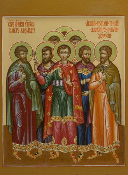 В град Кесария Палестинска по времето на император Диоклетиан 284 305