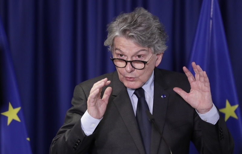 Еврокомисарят Тиери Бретон пристига на посещение в България за да