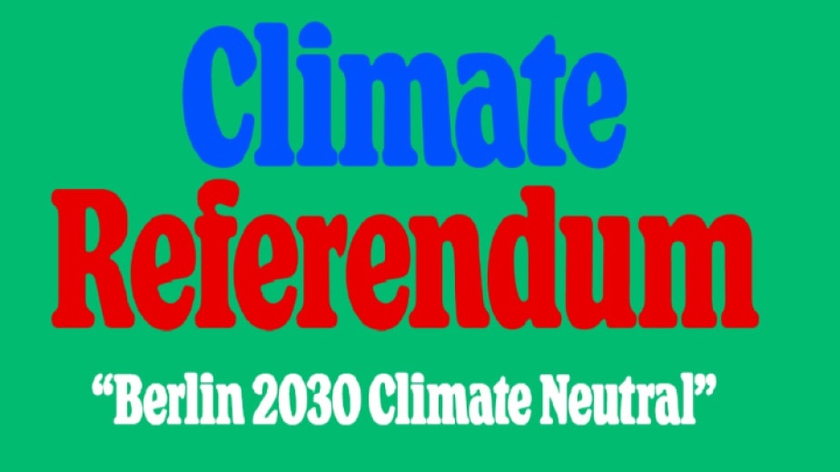 Утре гражданите на Берлин ще гласуват в първи по рода