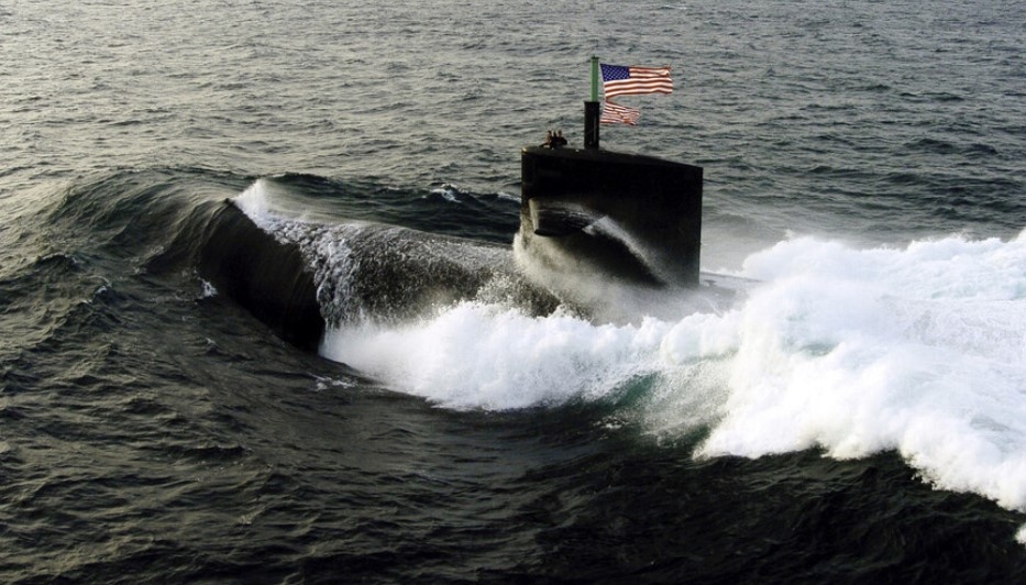 Американските военноморски сили съобщиха днес че ядрена подводница въоръжена с