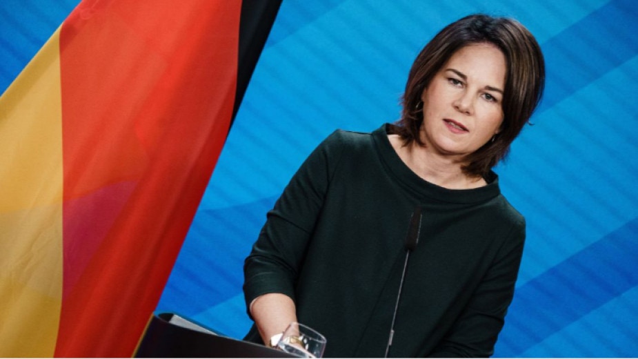 Германският външен министър Аналена Бербок която е на посещение в