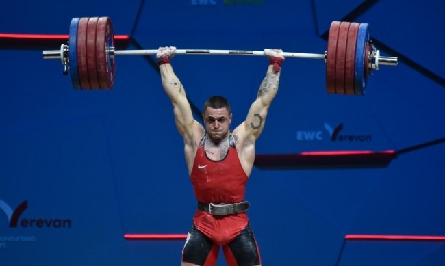 Карлос Насар е най добрият щангист на Европейското първенство в Ереван