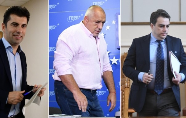 Лидерите на първата и на втората парламентарна сила –  СДС и