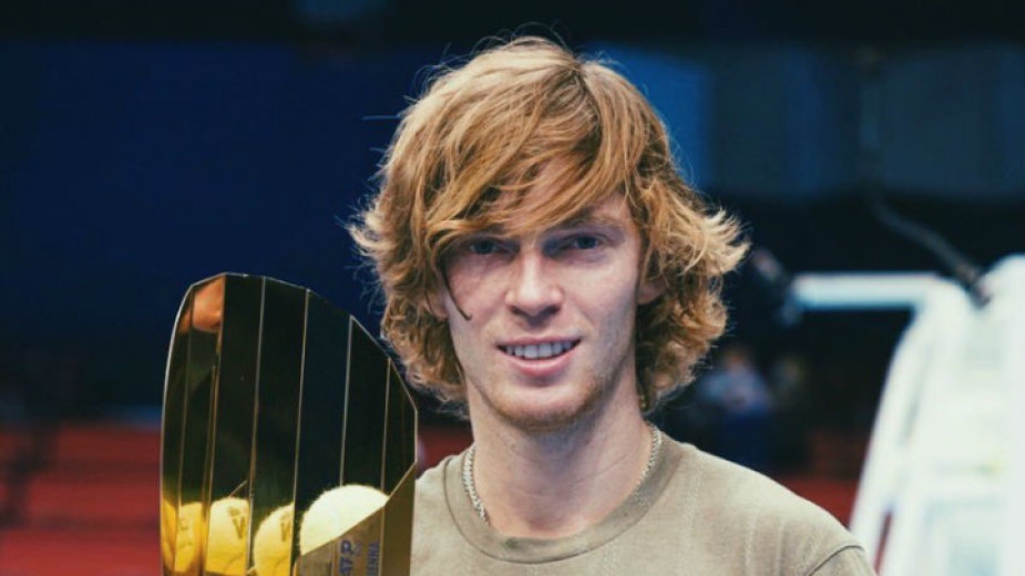 Руснакът Андрей Рубльов който наскоро спечели турнира от сериите Мастърс