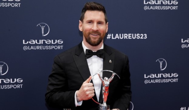 Нападателят на Пари Сен Жермен и Аржентина Лионел Меси получи