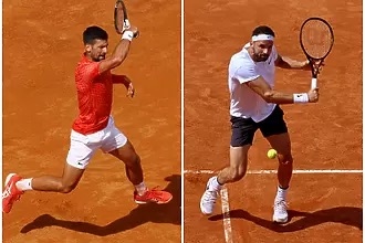 Водачът в световната ранглиста по тенис Новак Джокович спря българина