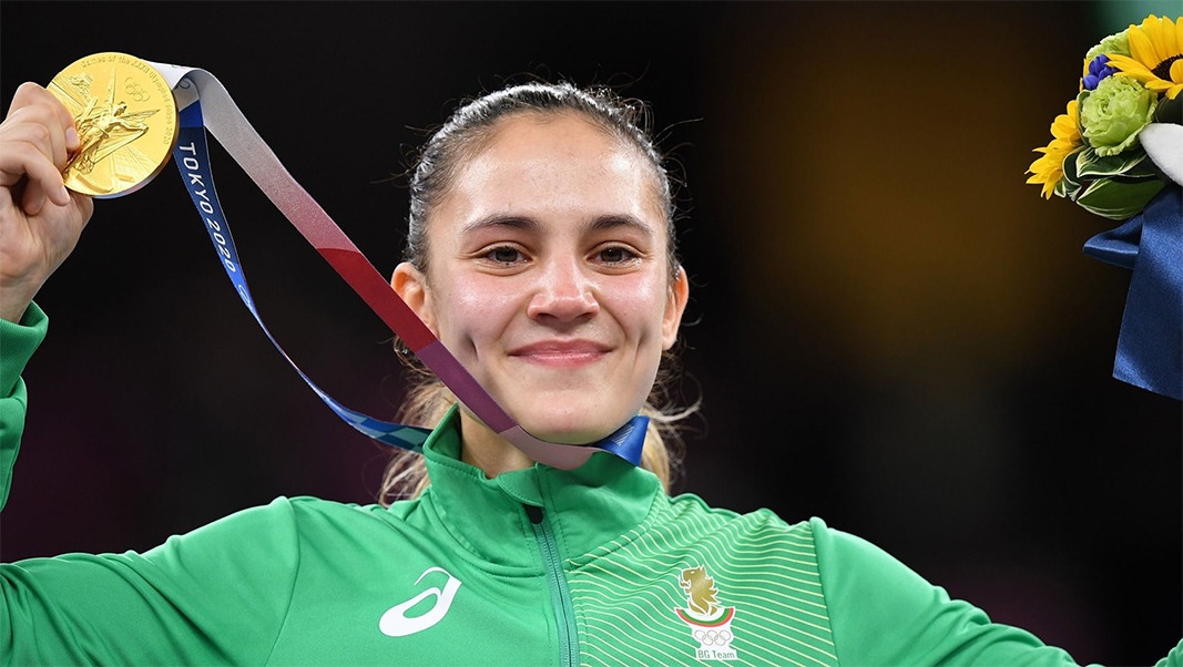 Олимпийската шампионка по карате от Игрите в Токио Ивет Горанова