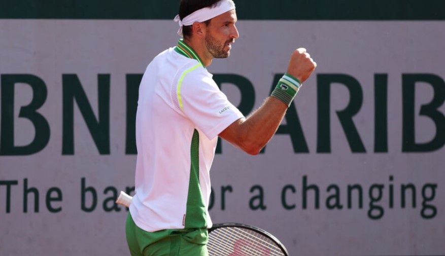 Най добрият български тенисист Григор Димитров се класира за третия кръг