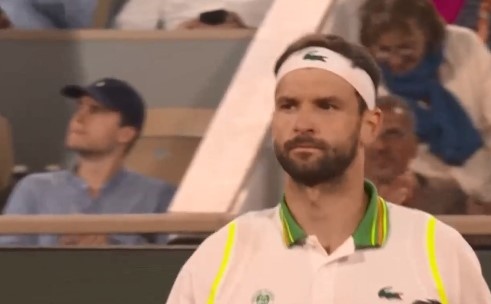 Григор Димитров отпадна от тенис турнира Ролан Гарос Той загуби