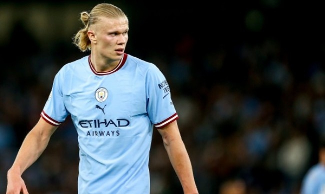 Норвежкият нападател на Манчестър Сити Ерлинг Холанд бе обявен