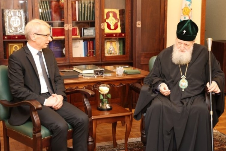 Негово Светейшество Българският патриарх Неофит прие днес на официална среща