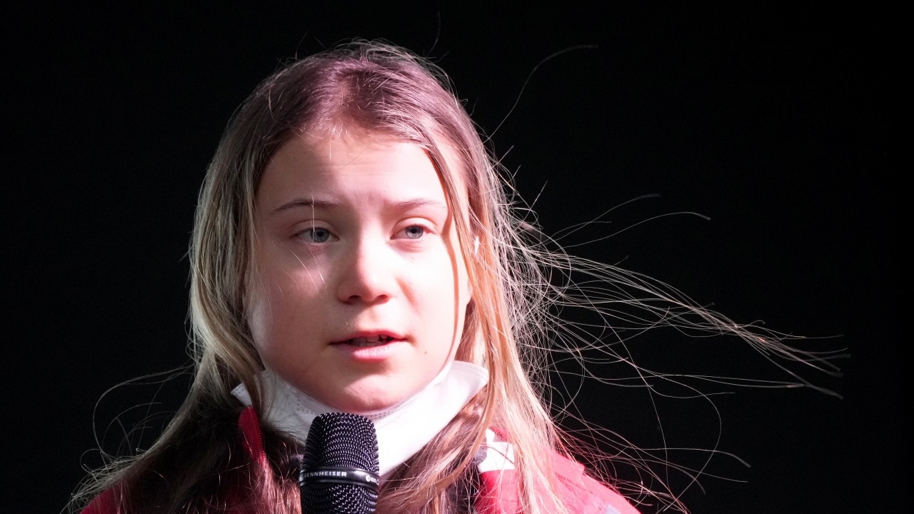 Шведската активистка за борба с промените в климата Грета Тунберг