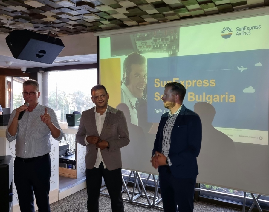 Авиокомпанията SunExpress представи официално новата си дестинация между София и