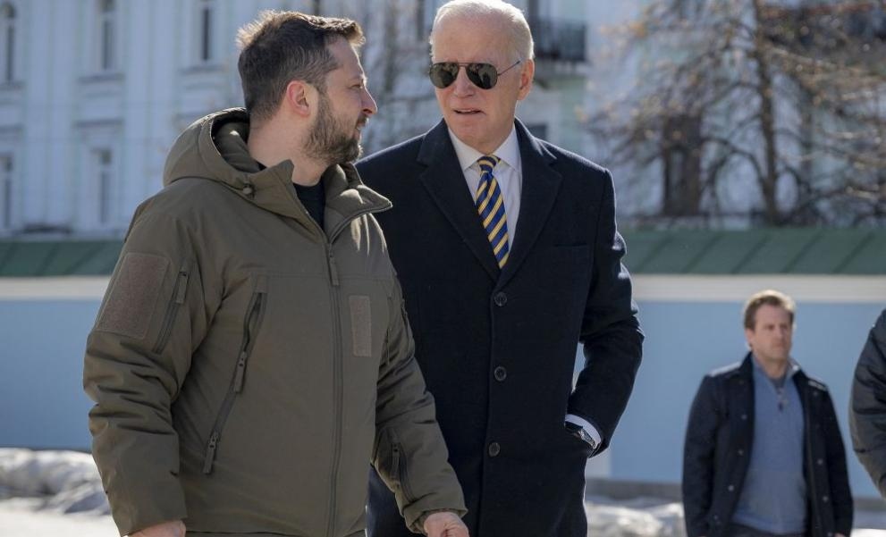 Президентът на САЩ Джо Байдън заяви че докато Украйна чака