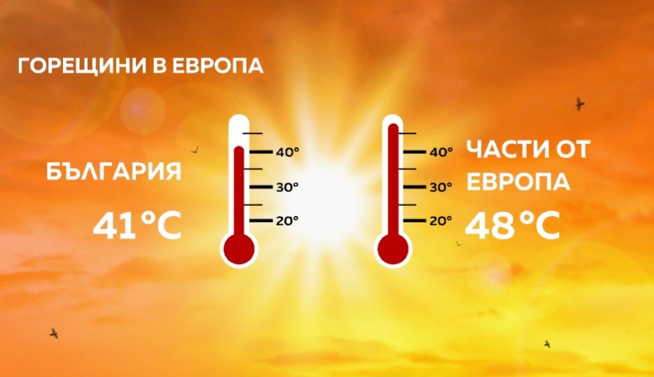 Подобрени са температурни рекорди в редица градове в България  В Хасково е