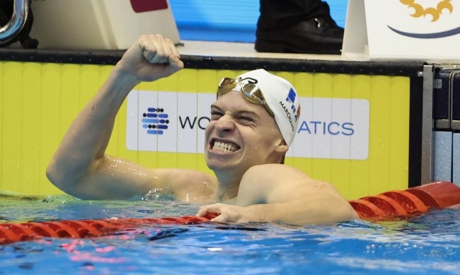 Французинът Леон Маршан счупи последния останал индивидуален световен рекорд на