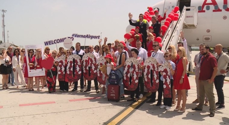 Пътник 1 000 001 на варненското летище е Милена Джусто