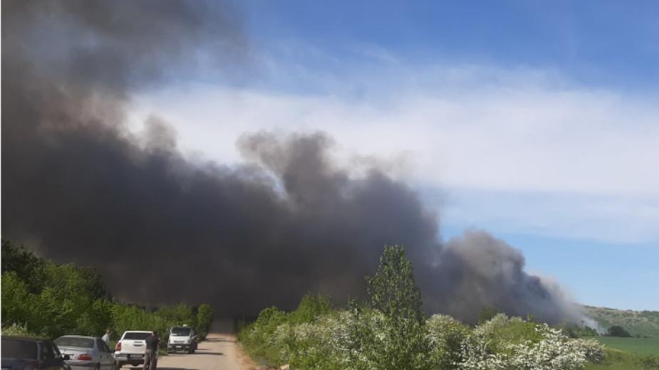 Бедствено положение е обявено в Хасковска област Избухнали са на над
