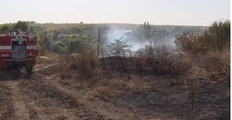 Остава в сила бедственото положение в Хасковско заради пожарите В момента