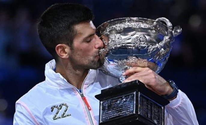 Носителят на рекордните 23 титли от Големия шлем Новак Джокович