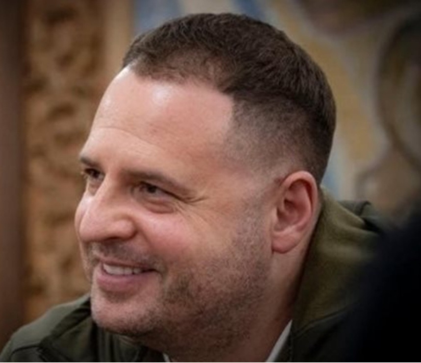 Началникът на кабинета на украинския президент заяви днес че Русия