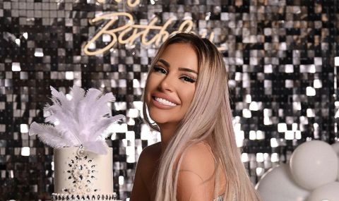 Гери Никол духна 25 свещички на тортата на 30 ти юли при