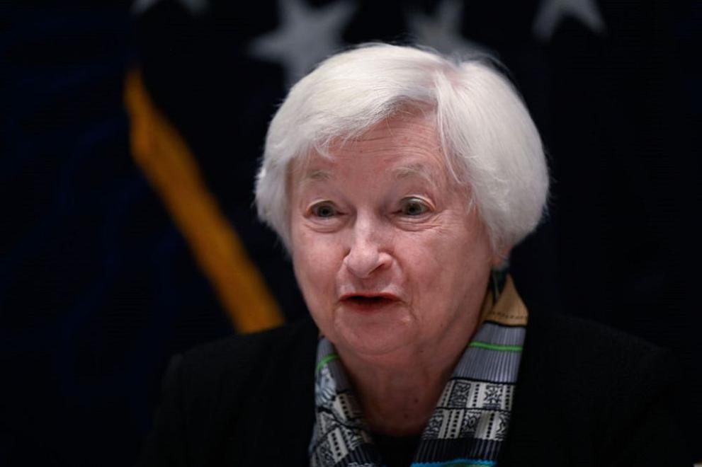 Министърката на финансите на САЩ Джанет Йелън е яла в